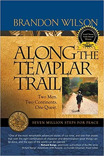 Along the Templar Trail book cover.