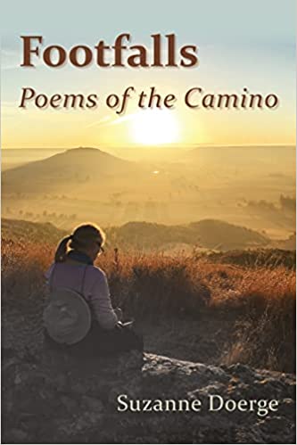 Footfalls Poems of the Camino book cover.