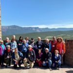 Group of people at Javier, Navarra, Spain