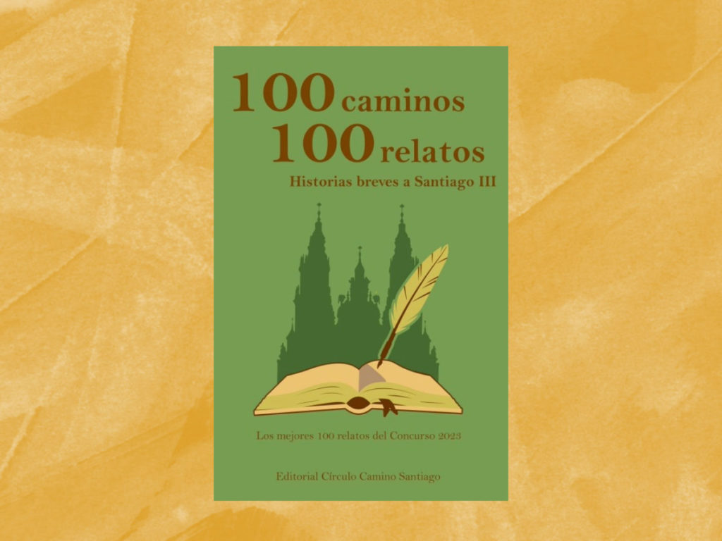 100 Camino 100 Relatos book review, with book cover.