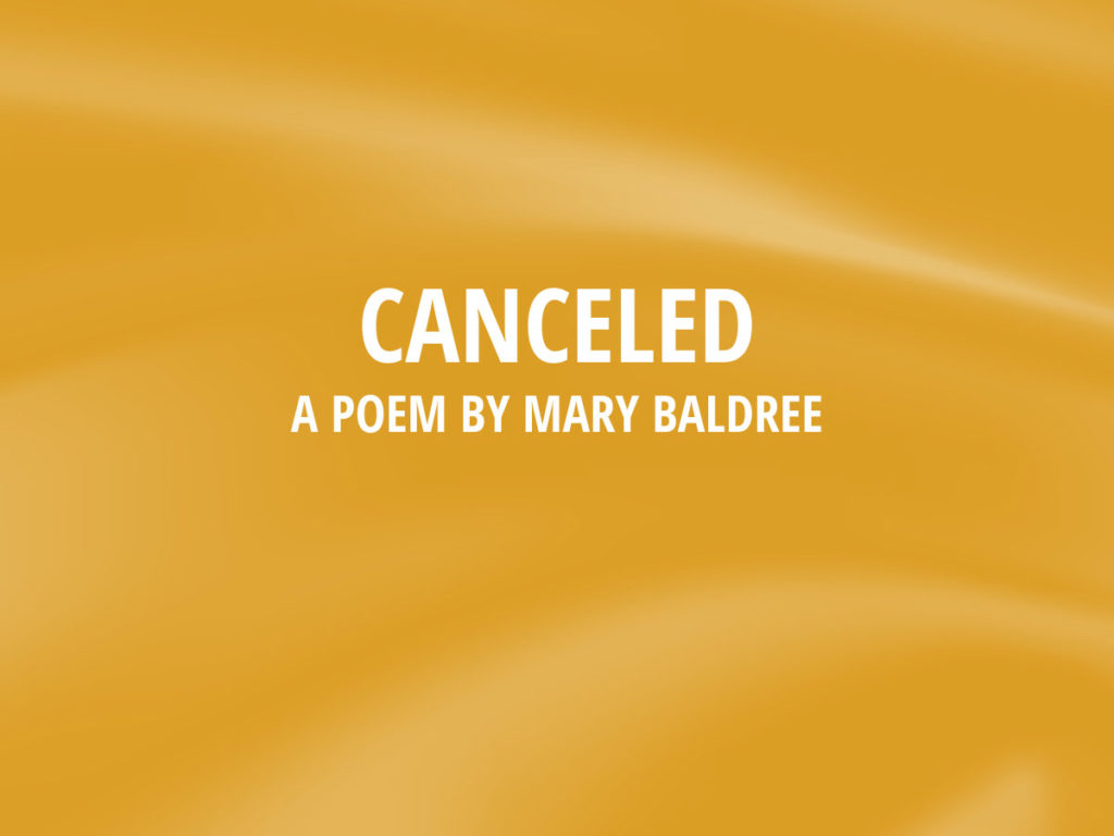 canceled poem mary baldree summer 2024 la concha.