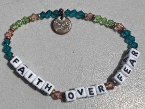 Faith Over Fear necklace summer 2024 la concha