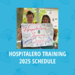 Hospitalero training schedule 2025.