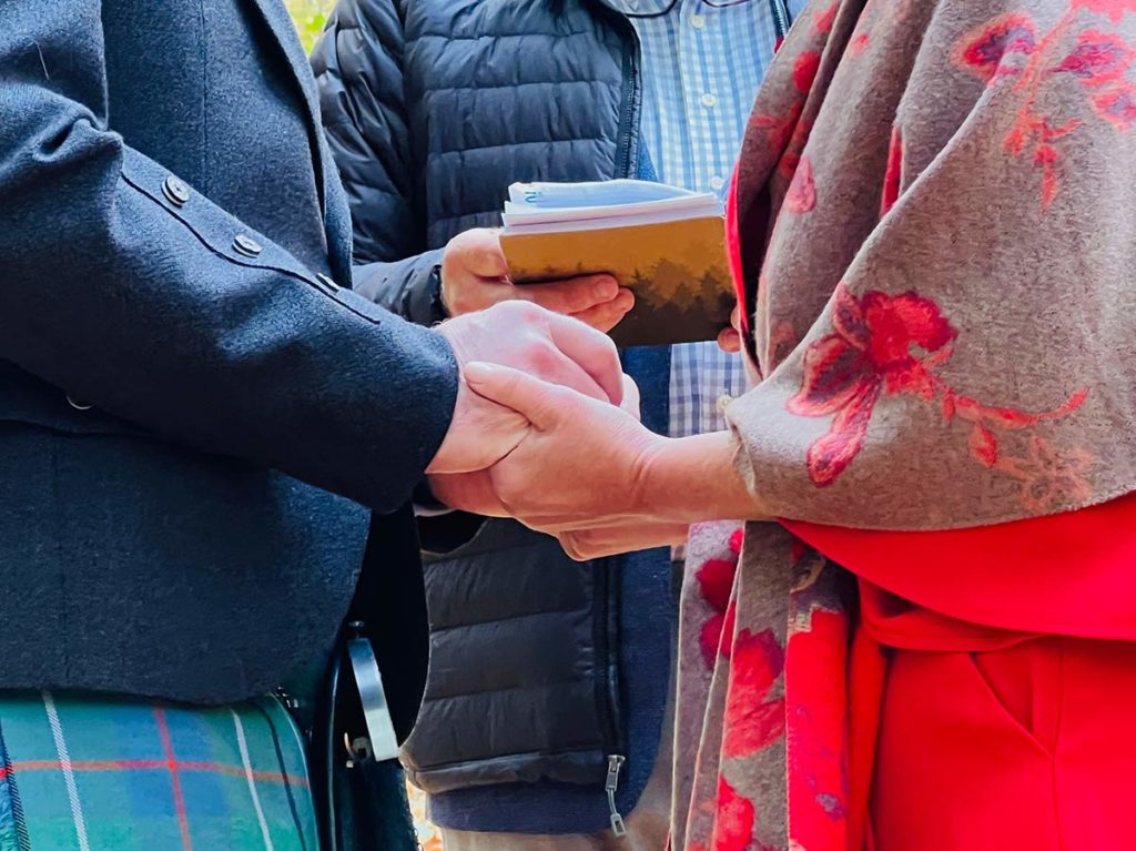 Handfasting Colleen O’Toole winter '25 la concha