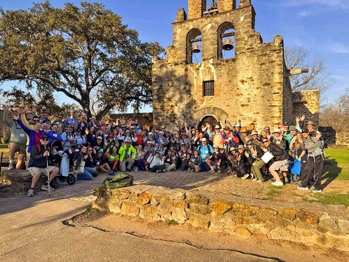 Missions Walk Texas 2025 spring la concha.