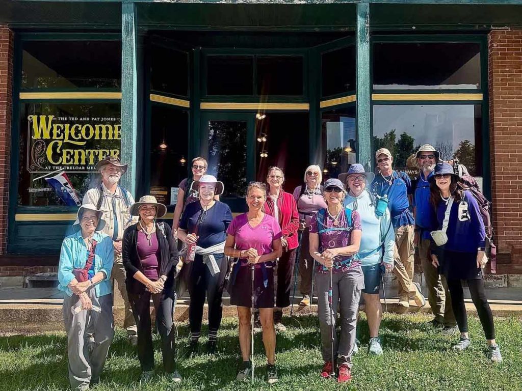 StL Chapter May 2025 Katy Trail summer 2025 la concha