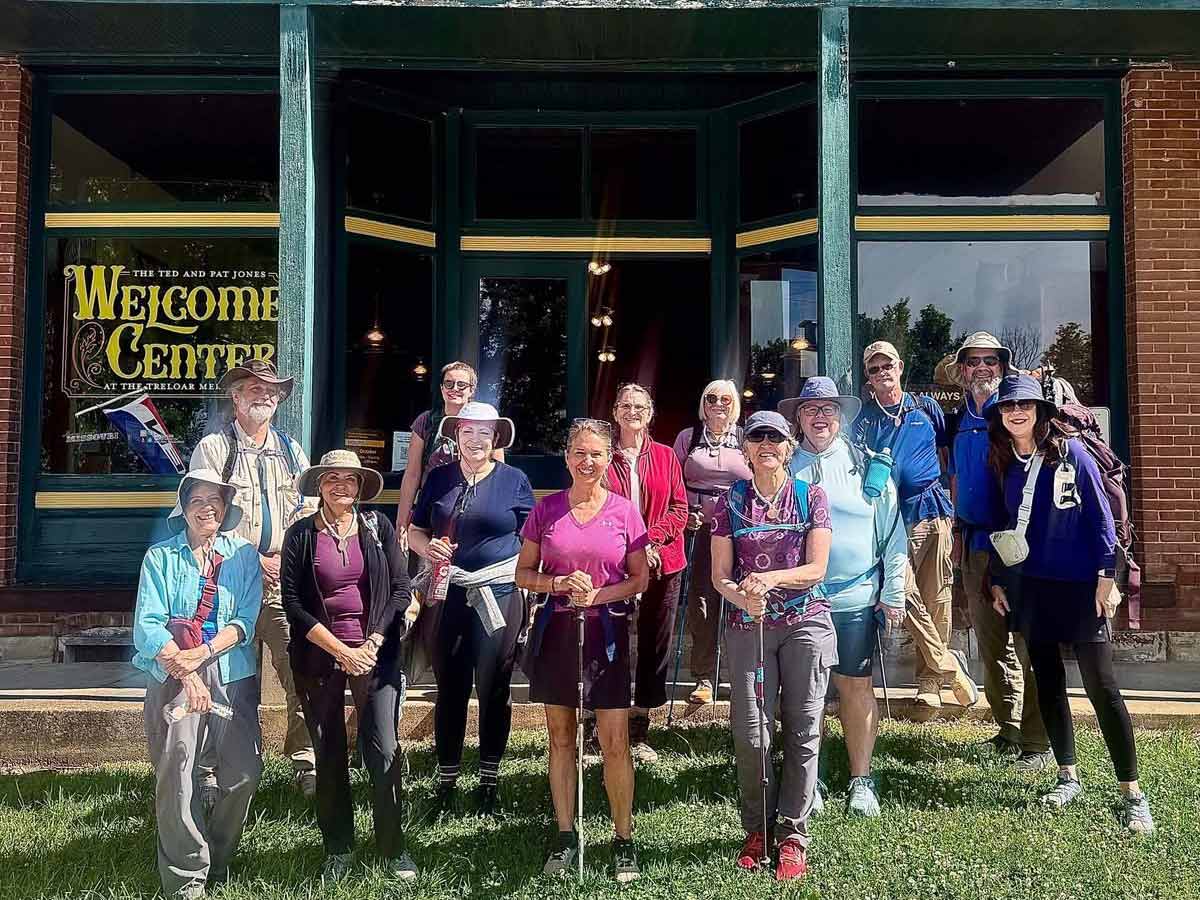StL Chapter May 2025 Katy Trail summer 2025 la concha