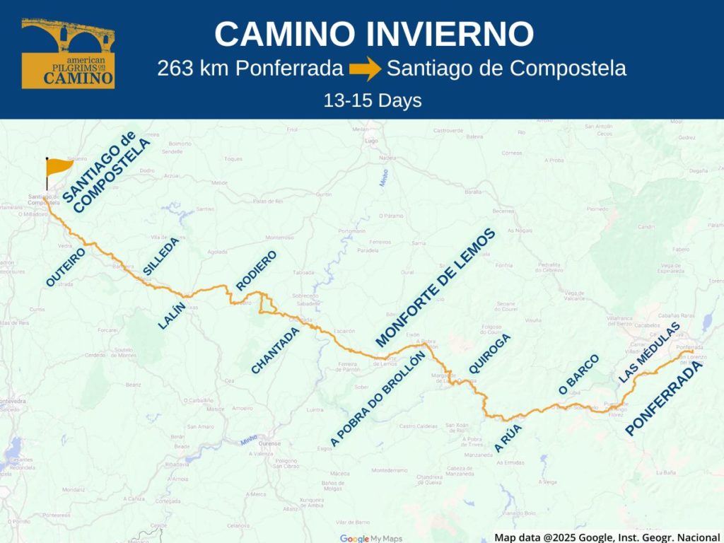 Camino Invierno map feature