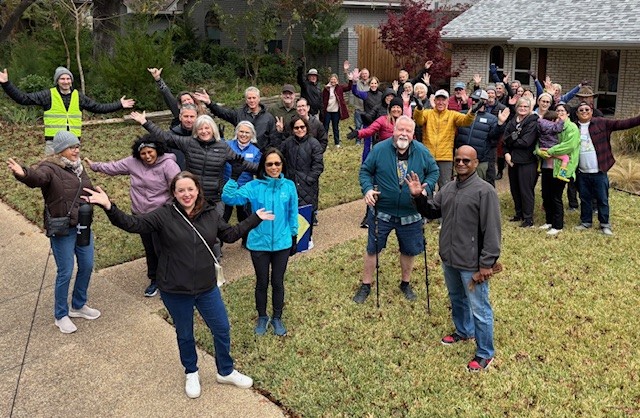 North Texas group december Kathy Fauser.